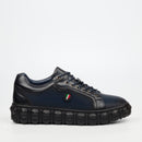 Mazerata Pigale 33 Silk Sneaker - Navy footwear Mazerata