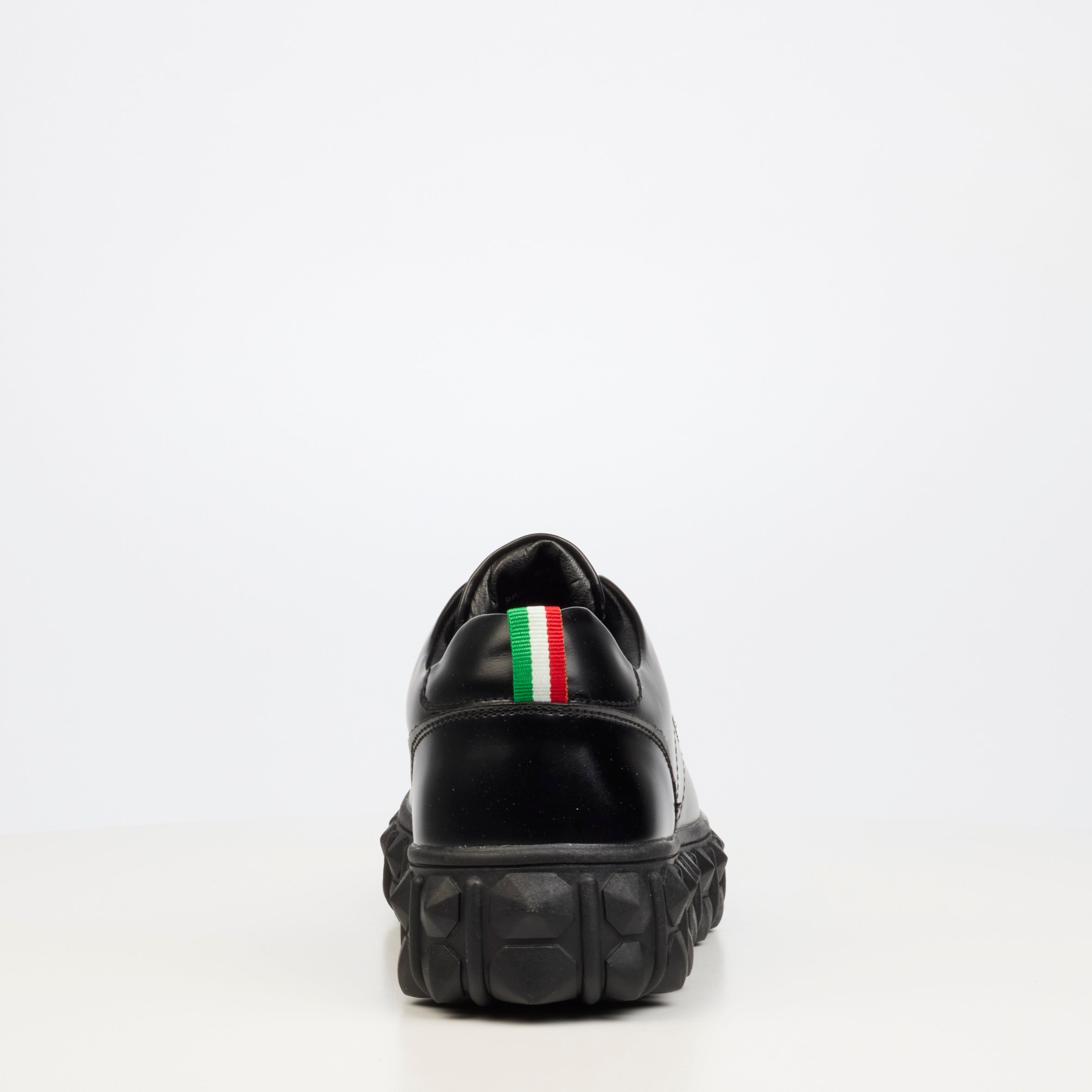 Mazerata Pigale 39 Faux Wax Sneaker - Black