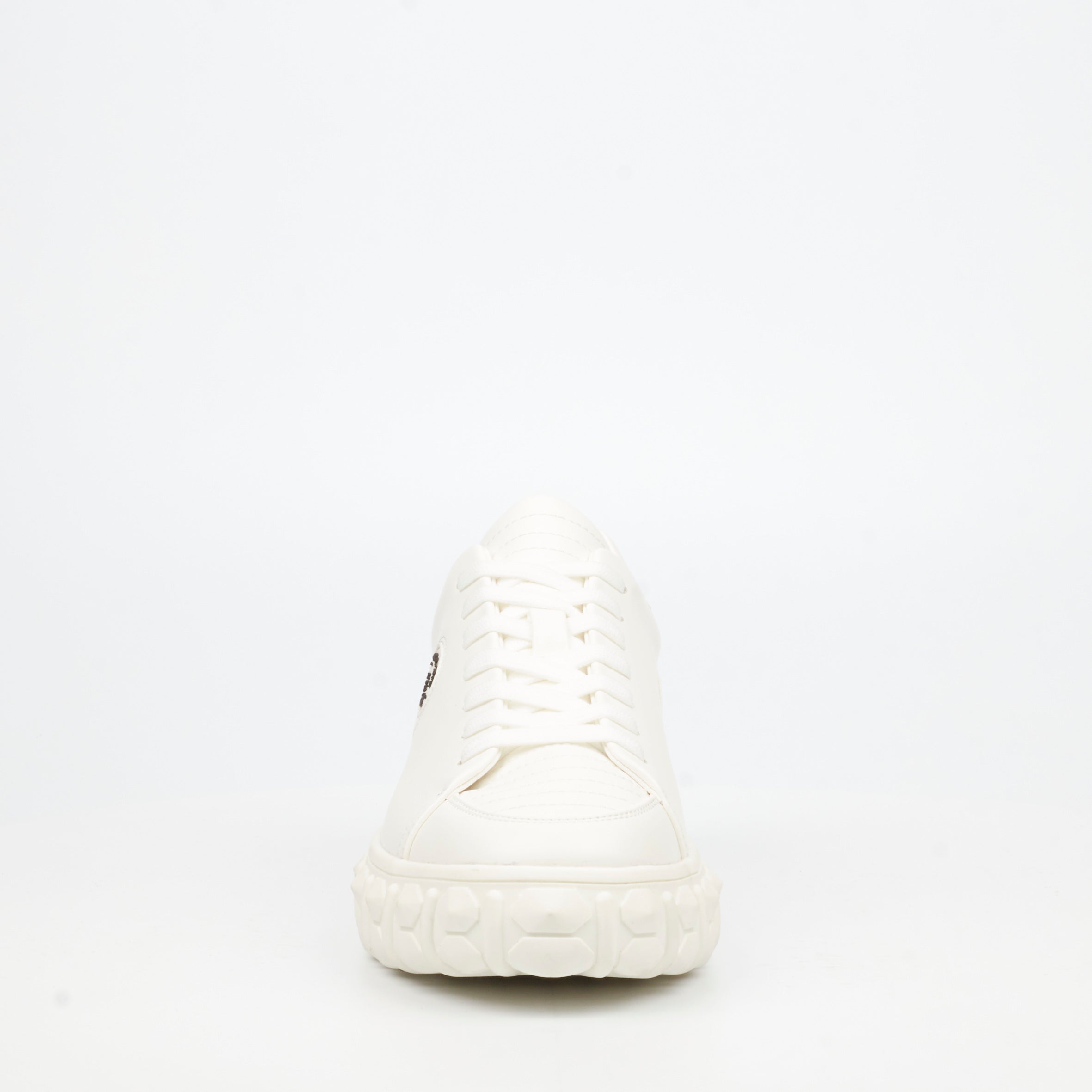 Mazerata Pigale 39 Faux Wax Sneaker - White