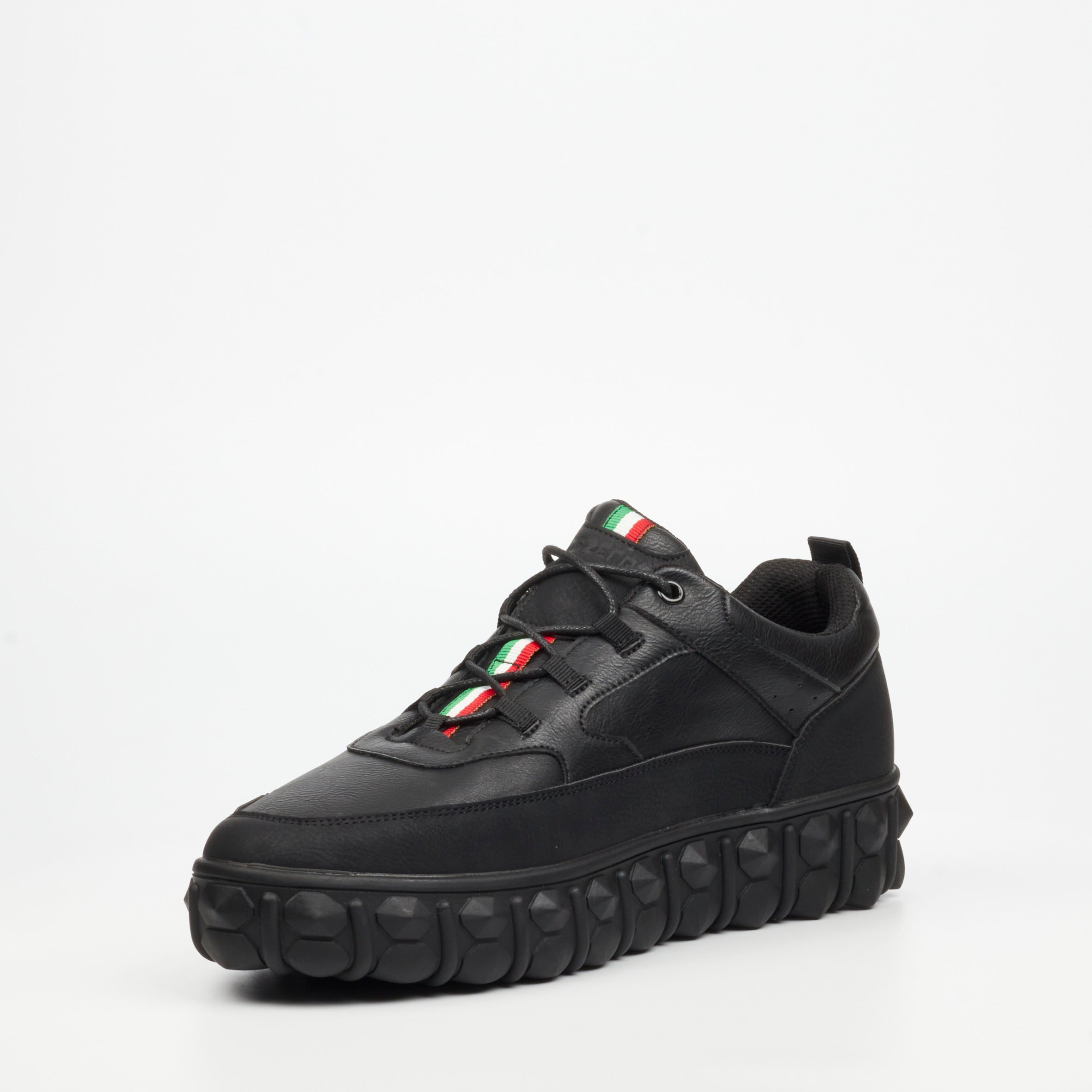 Mazerata Pigale 5 Sneaker Faux Nubuck - Black footwear Mazerata