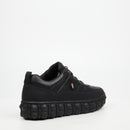 Mazerata Pigale 5 Sneaker Faux Nubuck - Black footwear Mazerata