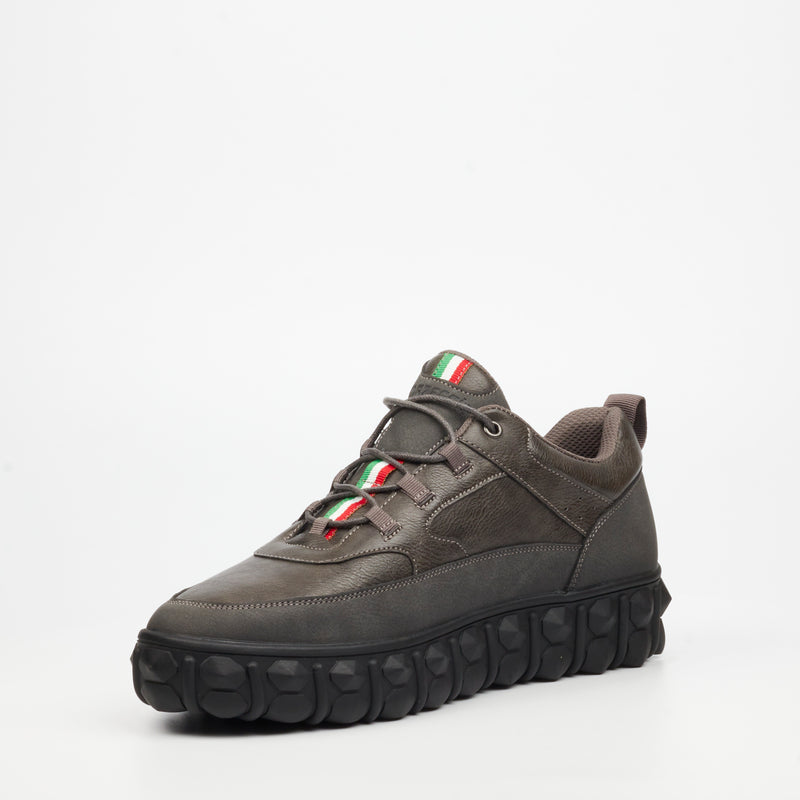 Mazerata Pigale 5 Faux Nubuck Sneaker - Grey