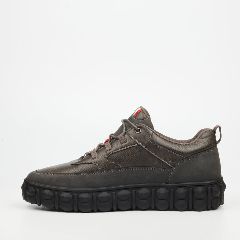 Mazerata Pigale 5 Faux Nubuck Sneaker - Grey