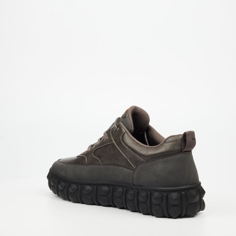 Mazerata Pigale 5 Faux Nubuck Sneaker - Grey