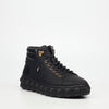 Mazerata Pigale 7 Faux Nubuck / Faux Wax - Black footwear Mazerata