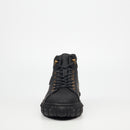 Mazerata Pigale 7 Faux Nubuck / Faux Wax - Black footwear Mazerata