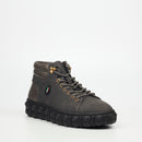 Mazerata Pigale 7 Faux Nubuck / Faux Wax - Grey footwear Mazerata