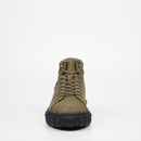 Mazerata Pigale 7 Faux Nubuck / Faux Wax Ankle Boot - Olive footwear Mazerata