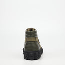 Mazerata Pigale 7 Faux Nubuck / Faux Wax Ankle Boot - Olive footwear Mazerata