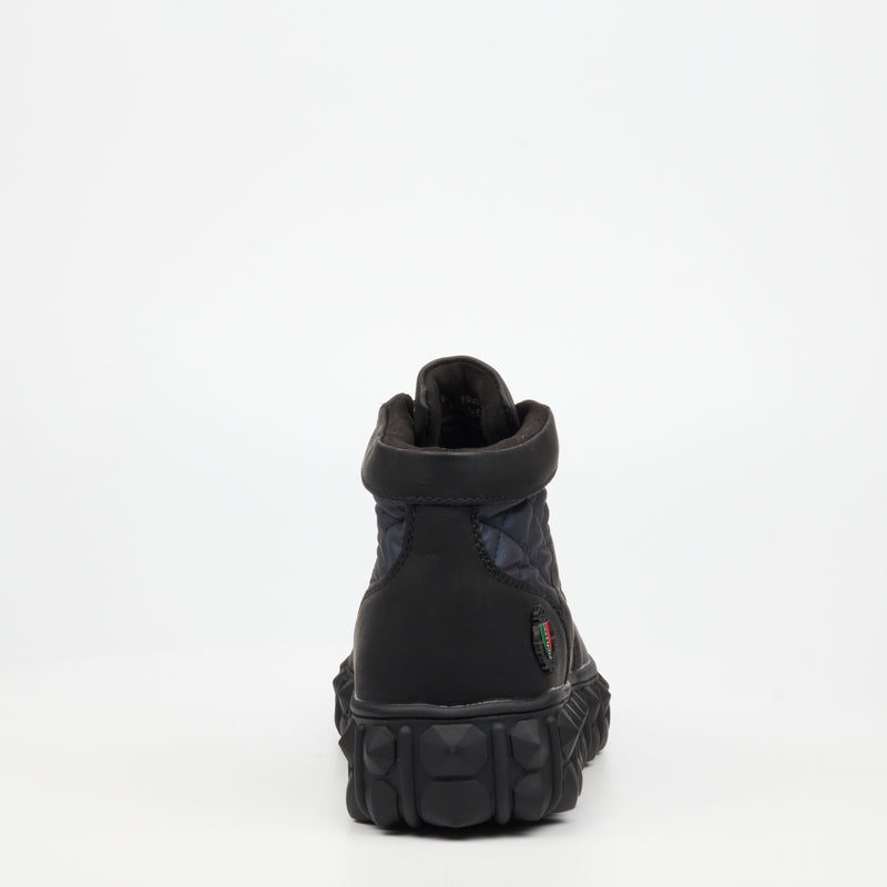 Mazerata Pigale 8 Faux Nubuck / Nylon Ankle Boot - Navy footwear Mazerata