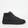Mazerata Pigale 9 Faux Nubuck / Nylon Ankle Boot - Black footwear Mazerata