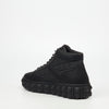 Mazerata Pigale 9 Faux Nubuck / Nylon Ankle Boot - Black footwear Mazerata