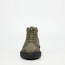 Mazerata Pigale 9 Faux Nubuck / Nylon Ankle Boot - Olive footwear Mazerata