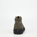 Mazerata Pigale 9 Faux Nubuck / Nylon Ankle Boot - Olive footwear Mazerata