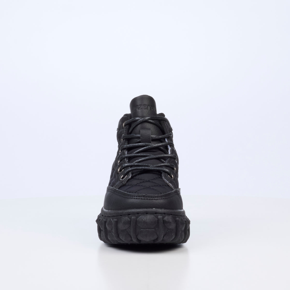 Mazerata Pigale 9 Faux Nubuck / Nylon Ankle Boot - Black (Youth)