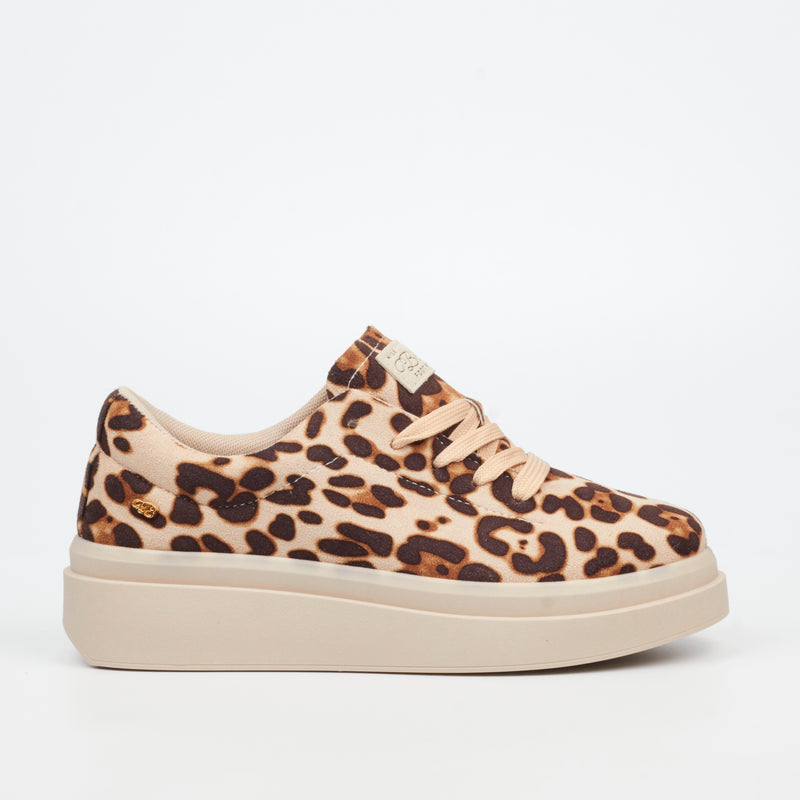 Miss Black Pilot 1 Sneaker - Leopard footwear Miss Black