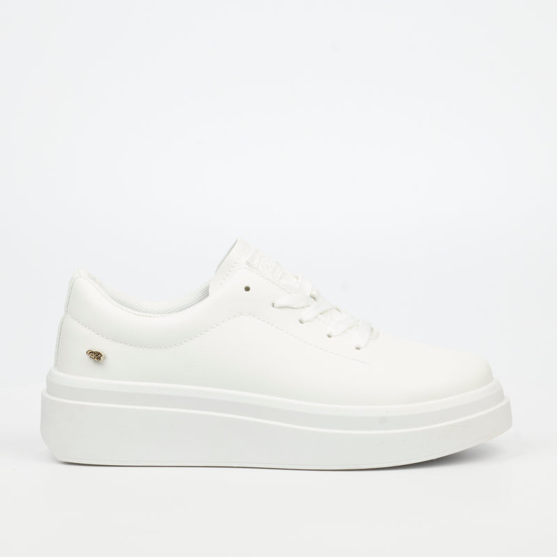 Miss Black Pilot 1 Sneaker - White footwear Miss Black