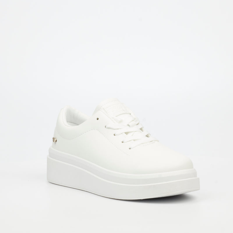 Miss Black Pilot 1 Sneaker - White footwear Miss Black