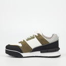 Urbanart Play 13 Faux Wax Sneaker - Olive footwear Urbanart