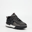 Urbanart Play 15 Lycra / Faux Nubuck Sneaker - Black footwear Urbanart