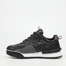 Urbanart Play 15 Lycra / Faux Nubuck Sneaker - Black footwear Urbanart