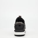 Urbanart Play 15 Lycra / Faux Nubuck Sneaker - Black footwear Urbanart