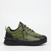 Urbanart Play 15 Lycra / Faux Nubuck Sneaker - Olive footwear Urbanart