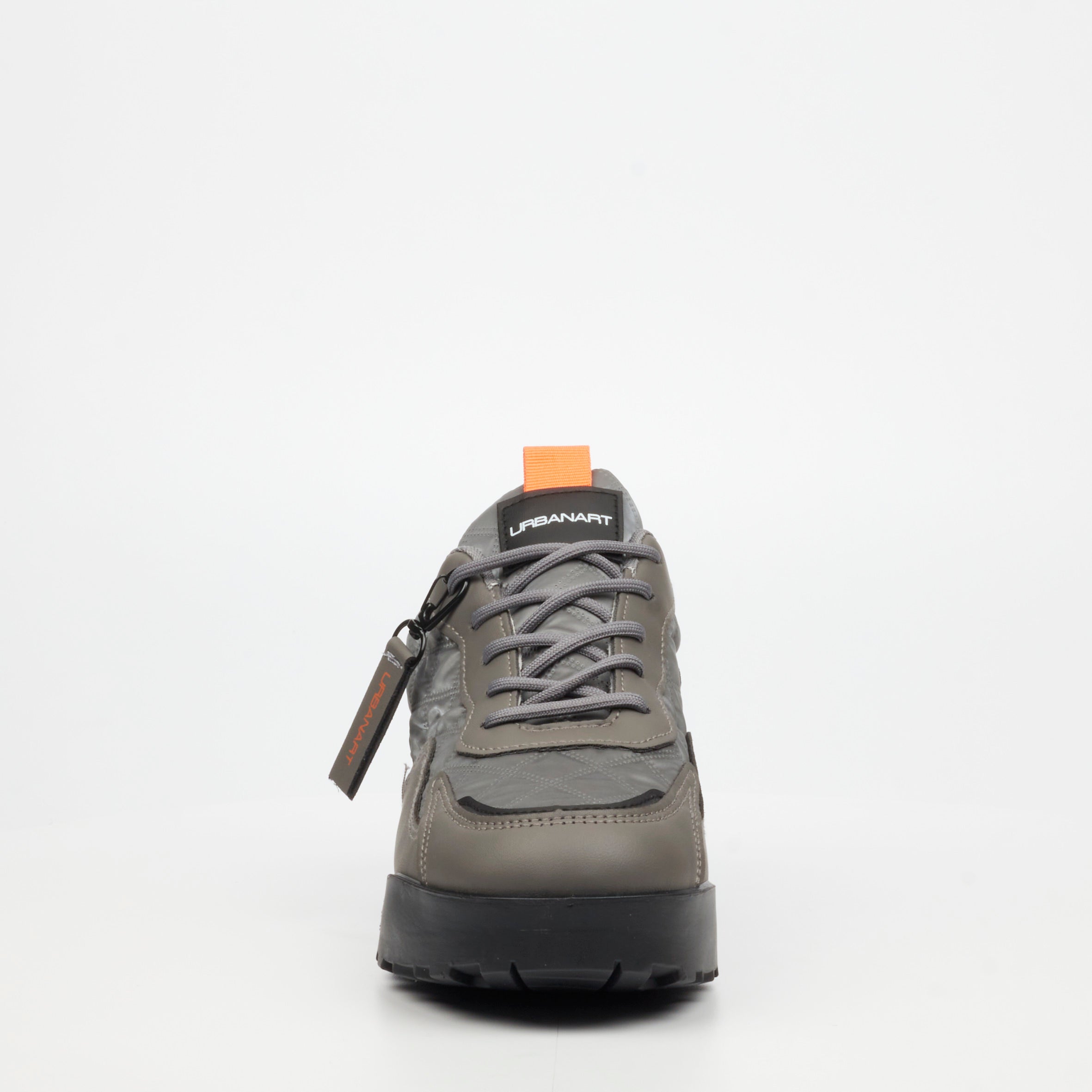 Urbanart Play 15 Lycra / Faux Nubuck Sneaker - Grey footwear Urbanart