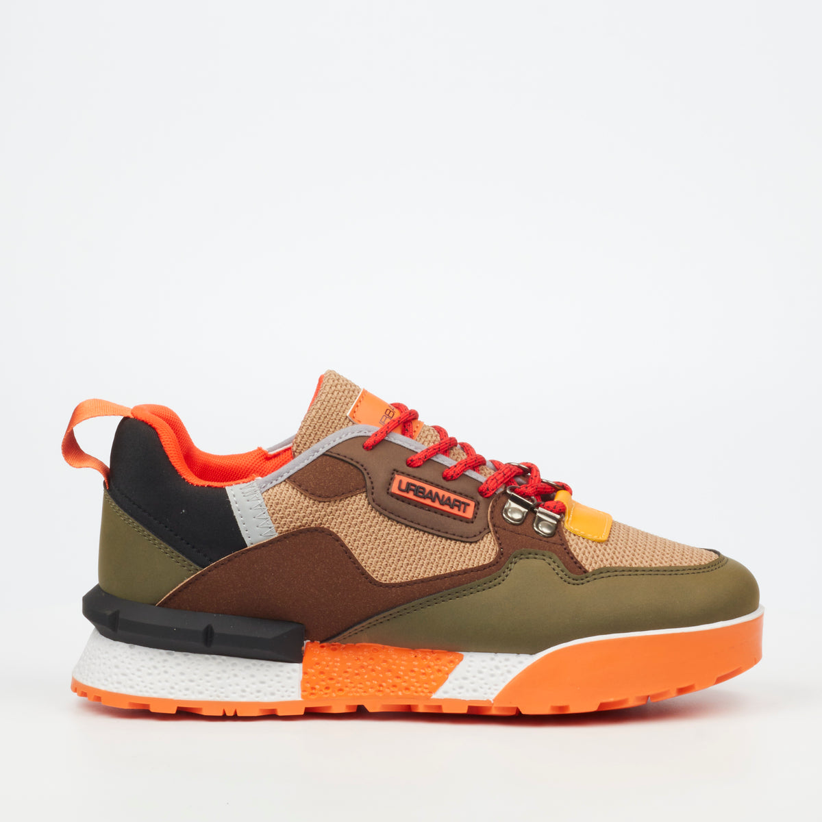 Urbanart Play 17 Faux Nubuck / Knit Sneaker - Combo
