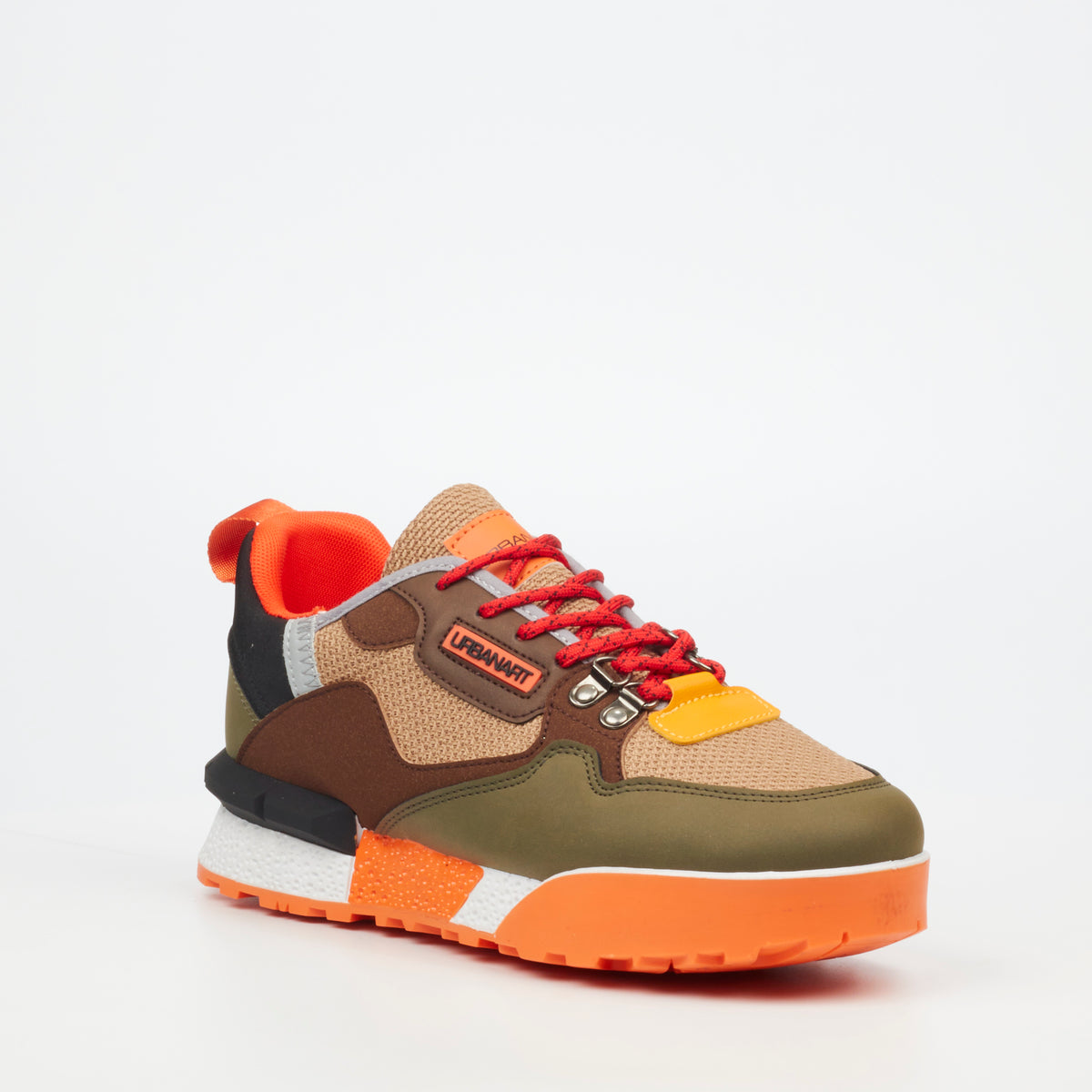 Urbanart Play 17 Faux Nubuck / Knit Sneaker - Combo