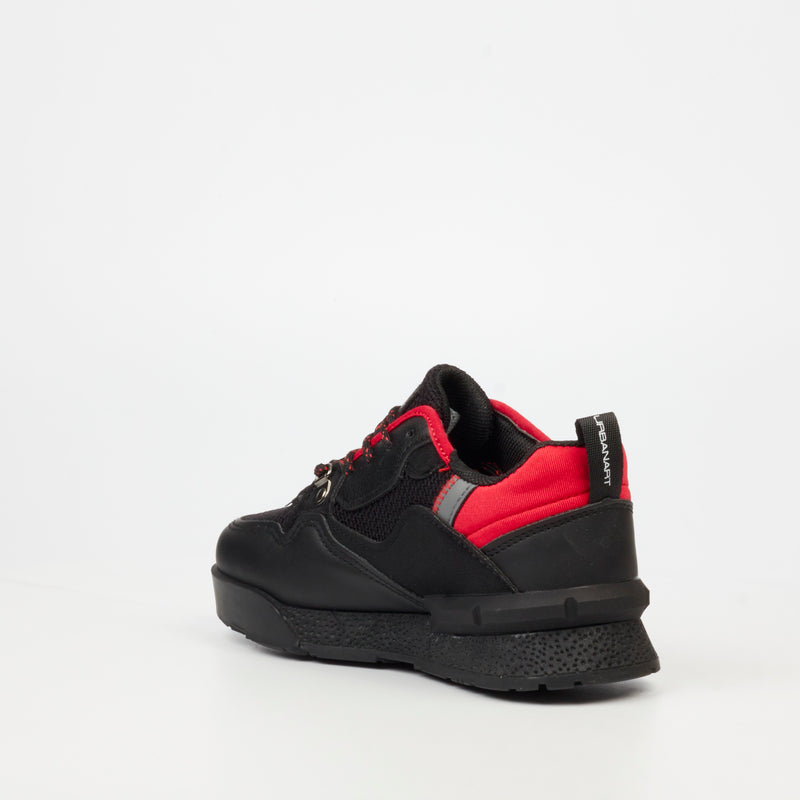 Urbanart Play 17 Faux Wax / Knit - Black (kids) footwear Urbanart