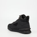 Urbanart Play 18 Faux Nubuck / Mesh Ankle Boot - Black footwear Urbanart