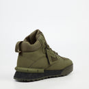 Urbanart Play 18 Faux Nubuck / Mesh Ankle Boot - Olive