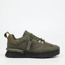 Urbanart Play 19 Nylon / Faux Wax Sneaker - Olive footwear Urbanart
