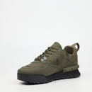 Urbanart Play 19 Nylon / Faux Wax Sneaker - Olive footwear Urbanart