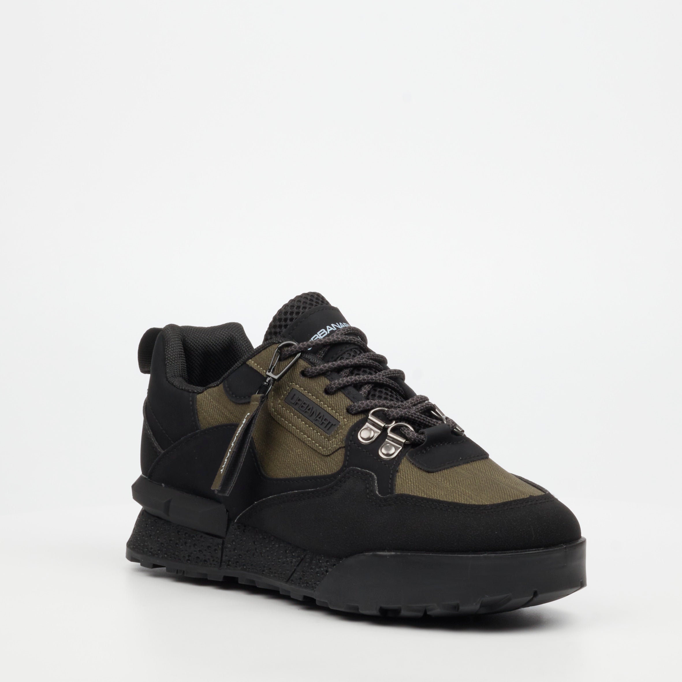 URbanart Play 1 Denim Sneaker - Olive footwear Urbanart