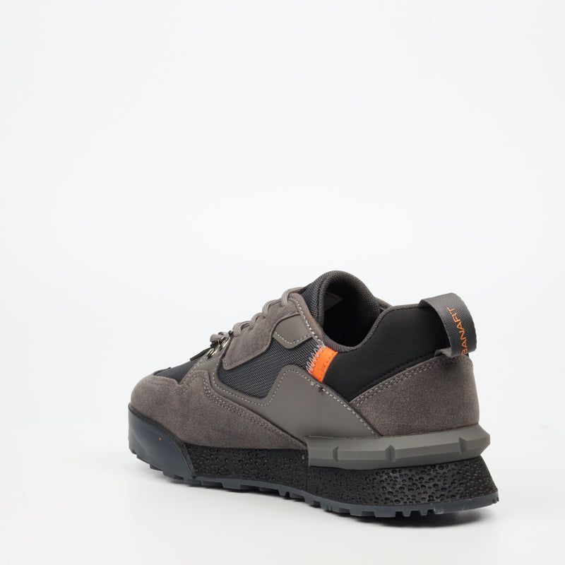 Urbanart Play 1 Faux Nubuck / Mesh Sneaker - Grey footwear Urbanart