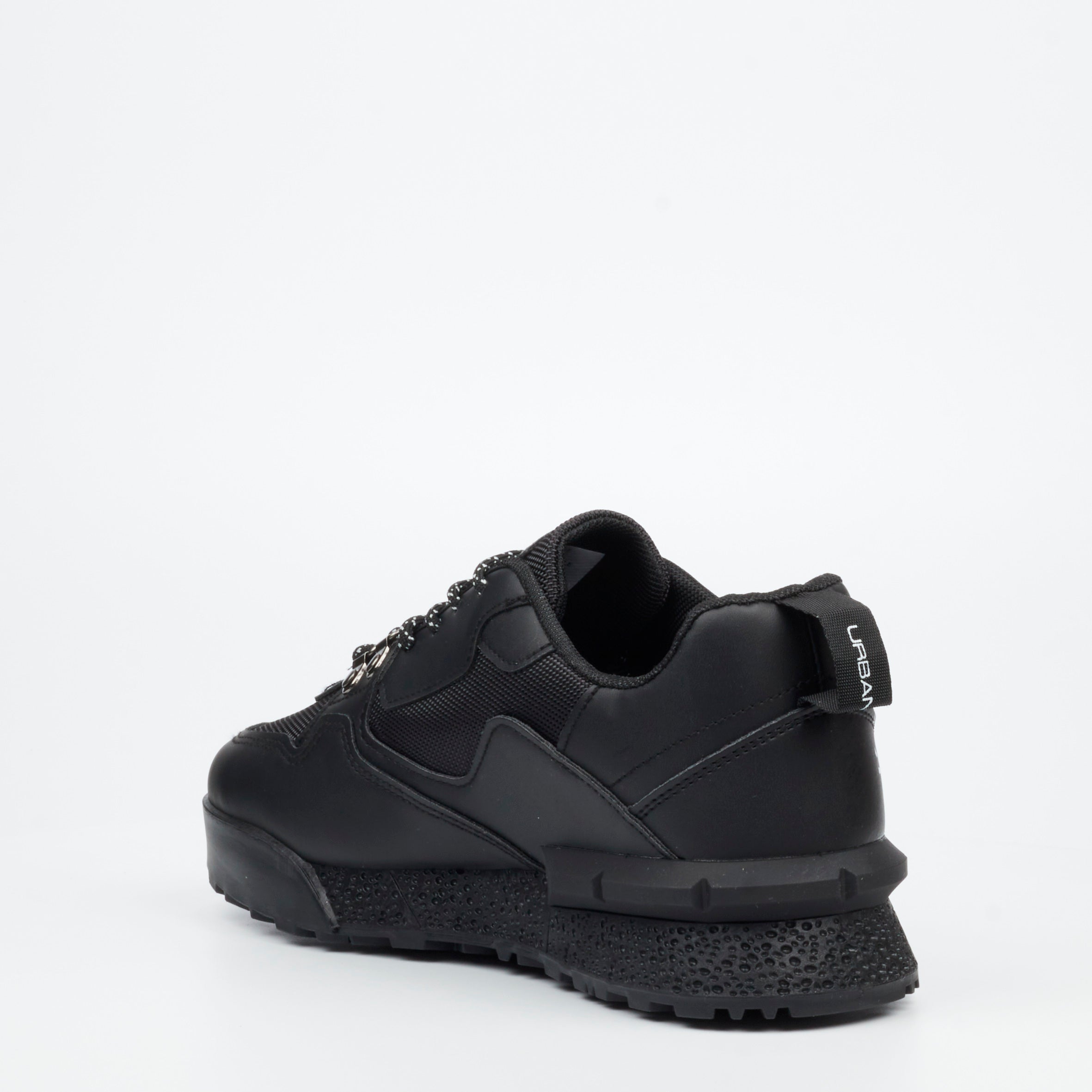 Urbanart Play 1 Print Sneaker - Black footwear Urbanart