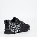 Urbanart Play 1 Print Sneaker - Black footwear Urbanart