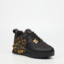 Urbanart Play 1 Print Sneaker - Gold Black footwear Urbanart