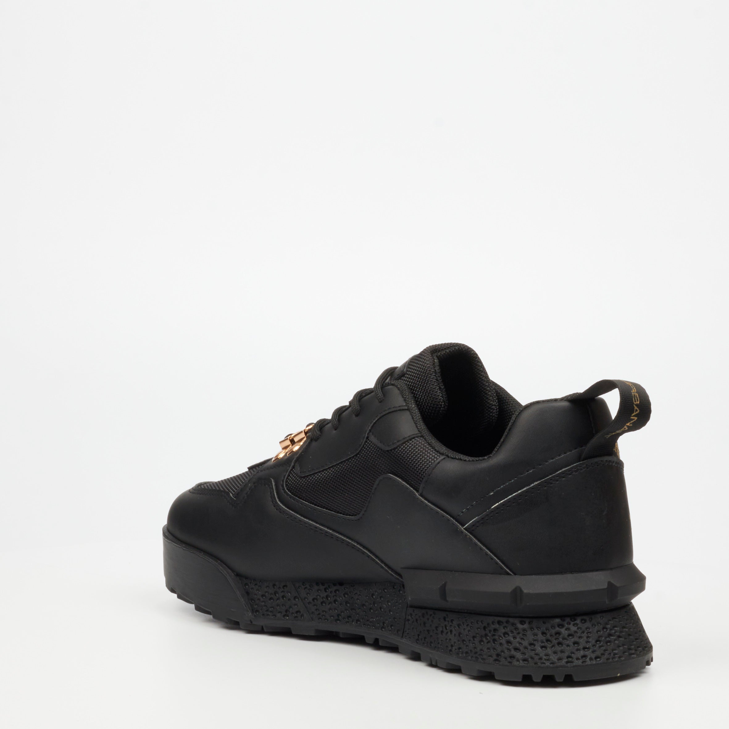 Urbanart Play 1 Print Sneaker - Gold Black footwear Urbanart