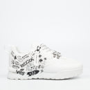 Urbanart Play 1 Print Sneaker - White footwear Urbanart