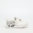 Urbanart Play 1 Print Sneaker - White (kids) footwear Urbanart