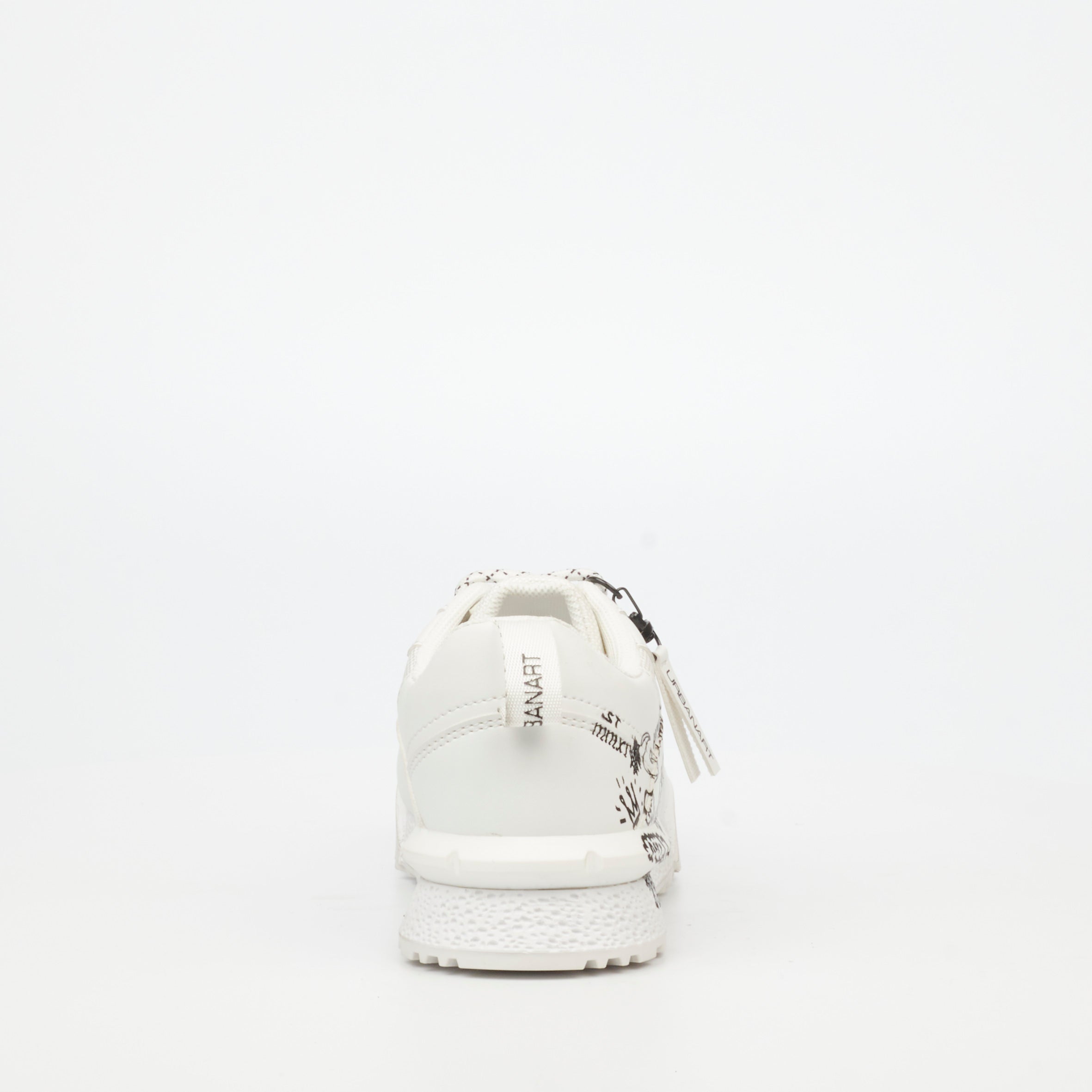 Urbanart Play 1 Print Sneaker - White (kids) footwear Urbanart