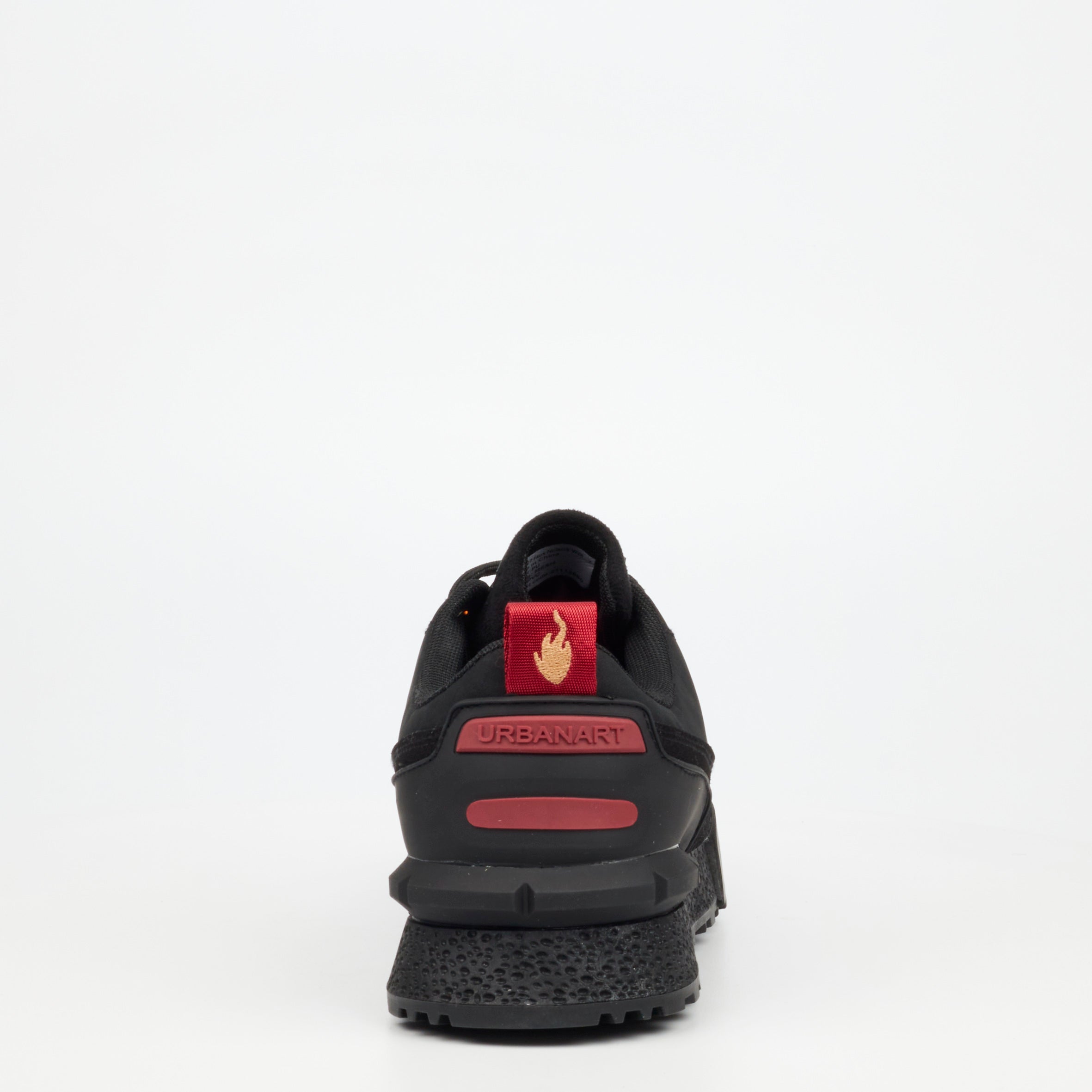 Urbanart Play 27 Faux Nubuck Sneaker - Black footwear Urbanart