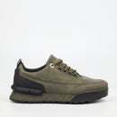 Urbanart Play 27 Faux Nubuck Sneaker - Olive footwear Urbanart