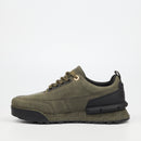 Urbanart Play 27 Faux Nubuck Sneaker - Olive footwear Urbanart