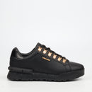 Urbanart Play 28 Faux Wax Sneakers - Black footwear Urbanart