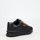 Urbanart Play 28 Faux Wax Sneakers - Black footwear Urbanart