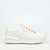 Urbanart Play 28 Faux Wax Sneaker - White footwear Urbanart